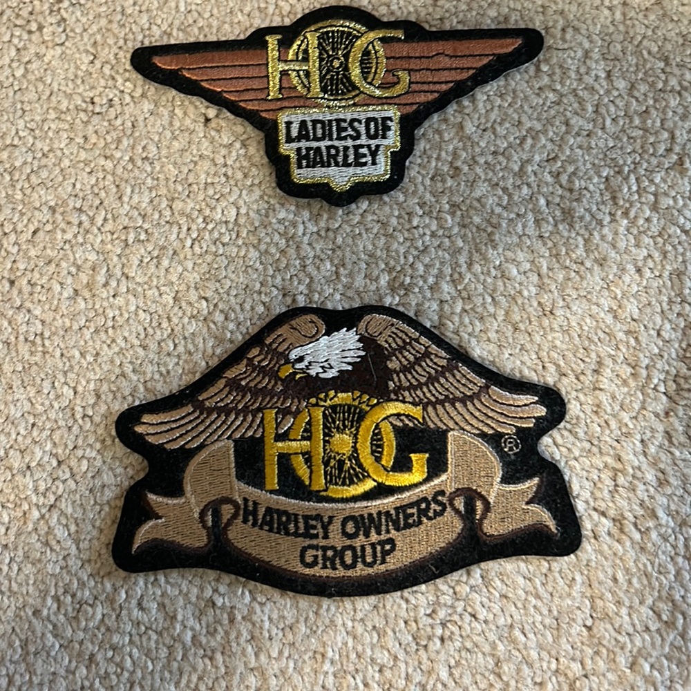 Harley Davidson patches